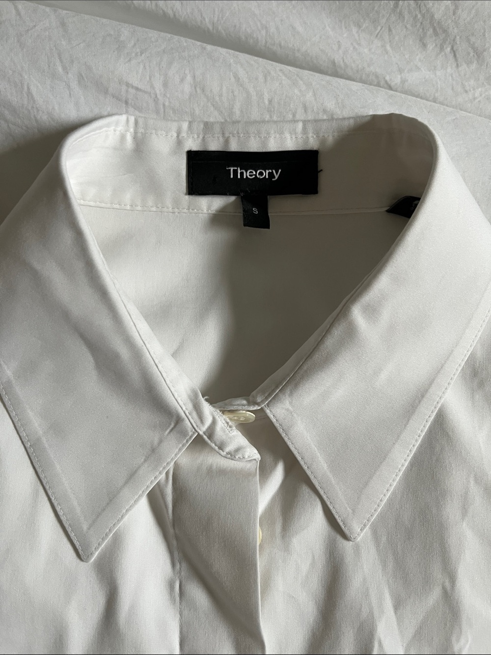 Theory lot of 2 button up proffesional business collegiate shirts stripes plain - Picture 4 of 9